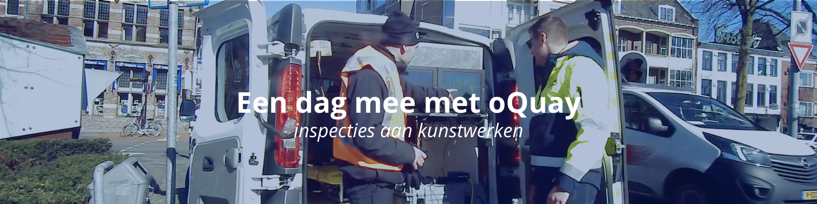 Een dag mee met oQuay - inspecteren Waterschap Noorderzijlvest